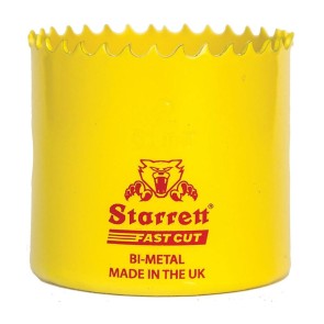 Corona di foratura in metallo Starrett Bi-metal Fast Cut 63fch060 ø 60 mm