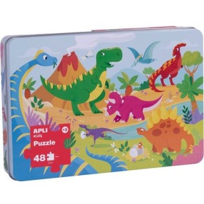 Puzzle per Bambini Apli Dinosaurs 24 Pezzi
