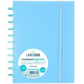 Quaderno Carchivo Azzurro A4 100 fogli