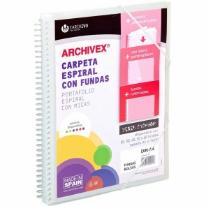 Classificatore Documenti Carchivo Archivex-Star Trasparente A4