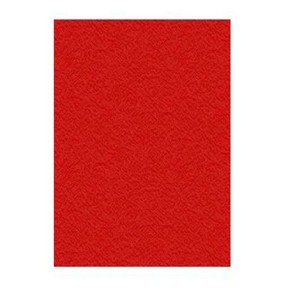 Copertine per rilegatura Displast Rosso A4 Cartone (50 Unità)
