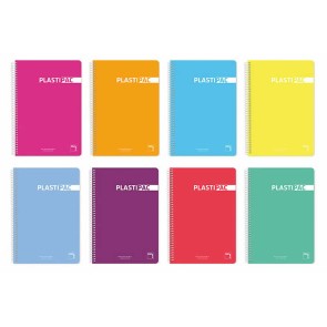 Quaderno Pacsa Plastipac Multicolore 80 Pagine Din A4 (5 Unità)