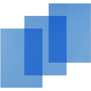 Copertine per rilegatura Yosan Trasparente Azzurro A4 (100 Unità)