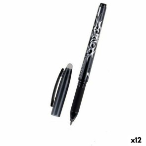 Penna MP Nero Inchiostro cancellabile 0,7 mm (12 Unità)