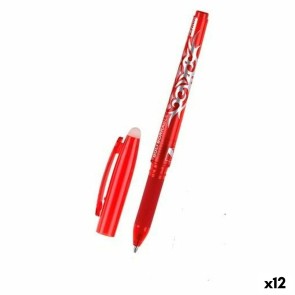 Penna MP Rosso Inchiostro cancellabile 0,7 mm (12 Unità)