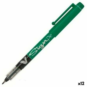 Penna a inchiostro liquido Pilot V Sign Verde 0,6 mm (12 Unità)