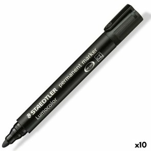 Marcatore permanente Staedtler Lumocolor 352-9 Nero (10 Unità)