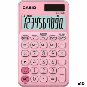 Calcolatrice Casio SL-310UC Rosa (10 Unità)