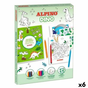 Set Attività Manuali Alpino Dino (6 Unità)