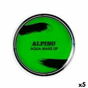 Trucco in Polvere Alpino Ad acqua 14 g Verde (5 Unità)