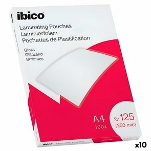 Fogli per Plastificare Ibico A4 0,25 mm Brillante (10 Unità)