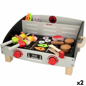 Barbecue giocattolo Woomax 50,5 x 23,5 x 34 cm Giocattolo (2 Unità)