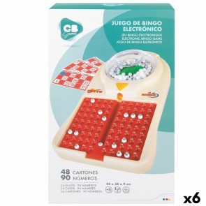 Bingo Automatico Colorbaby Cartone Plastica (6 Unità)