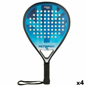 Racchetta da squash Aktive Blu/Nero (4 Unità)