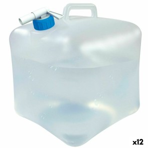 Bottiglia d'acqua Aktive 22 x 26 x 22 cm Polietilene 10 L (12 Unità)