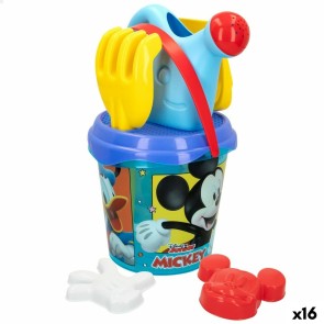 Set di giocattoli per il mare Mickey Mouse Ø 18 cm (16 Unità)