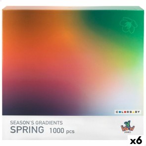 Puzzle Colorbaby Season's Gradients Spring 68 x 50 cm (6 Unità)