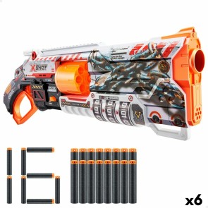Pistola a Freccette Zuru X-Shot Skins Lock Blaster 57 x 19 x 6 cm 6 Unità