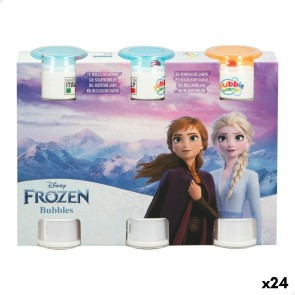 Set di soffiatori di bolle Frozen 3 Pezzi 60 ml (24 Unità)