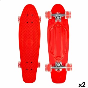 Skateboard Colorbaby Rosso (2 Unità)