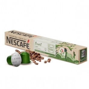Capsule di caffè FARMERS ORIGINS Nescafé BRAZIL (10 uds)