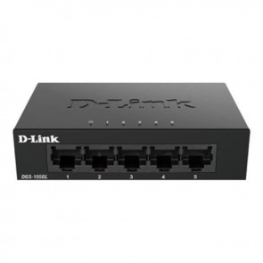Router da Tavolo D-Link DGS-105GL 5 p 10 / 100 / 1000 Mbps Nero