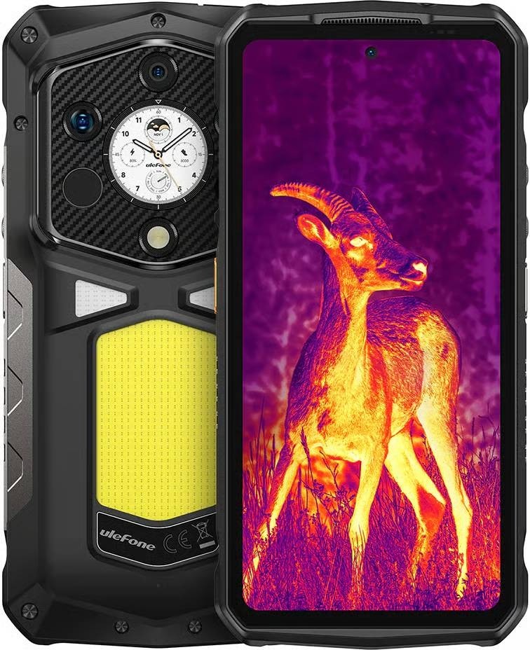 Ulefone Armor 29 Pro Thermal 16GB 512GB 5G Marvel Black Termocamera