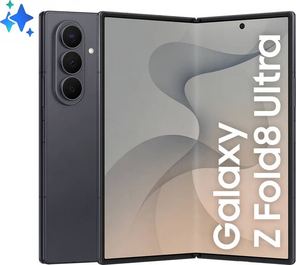 Samsung Galaxy Z Fold8 Ultra , 1TB, Graphite, Processore Potente, Batteria 5000 mAh, Multischermo, RAM 16GB, Camera 200 MP, Now Nudge, Assistente Foto