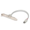 Cavo USB A con USB B LINDY 33123 Bianco