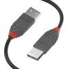 Cavo Micro USB LINDY 36693 2 m Nero Grigio Multicolore
