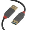 Cavo USB LINDY 36761 Nero 1 m (1 Unità)