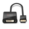 Adattatore DisplayPort a DVI LINDY 41734 Nero