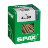 Scatola a viti SPAX Vite per legno Testa piatta (4,5 x 50 mm)