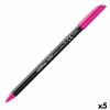 Pennarelli Edding 1200 Magenta (5 Unità)