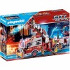Playset di Veicoli   Playmobil Fire Truck with Ladder 70935         113 Pezzi  