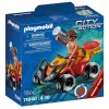 Playset Playmobil City Action Rescue Quad  18 Pezzi 71040