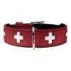 Collare per Cani Hunter Swiss Rosso/Nero (47-54 cm)