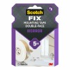 Nastro biadesivo Scotch 19 mm x 5 m Trasparente Specchi