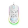Mouse Gaming con LED Mars Gaming MMAXW 220 ips 12400 dpi Bianco