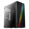 Case computer desktop ATX Aerocool ACCM-PV19012.11 RGB USB 3.0 Nero