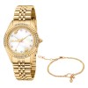 Orologio Donna Just Cavalli ANIMALIER SPECIAL PACK + BRACELET Dorato (Ø 30 mm)