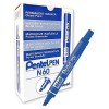 Marcatore permanente Pentel N60 Azzurro Alluminio 12 Unità