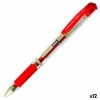 Penna a inchiostro liquido Uni-Ball Signo Broad UM-153 W Rosso Metallo 0,6 mm 12 Unità