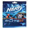Freccette Nerf Elite 2.0 Hasbro F0040EU5 (20 uds)