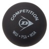 Pallina da Squash Revelation Dunlop Competition Allo Nero