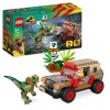 Playset Lego Jurassic Park 30th Anniversary 76958 Dilophosaurus Ambush 211 Pezzi