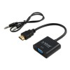 Adattatore HDMI con VGA con Audio Savio CL-23/B Nero 50 cm