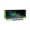 Batteria per Notebook Green Cell AS02 Nero 4400 mAh