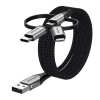 Cavo USB Vention CQJHF 1 m Grigio