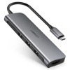 Hub USB Ugreen 50209 Nero Grigio 60 W